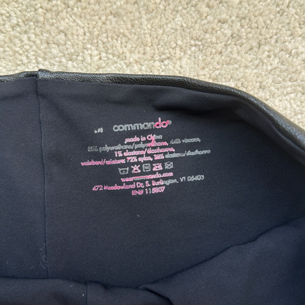 Faux Leather Legging - Commando - image 3